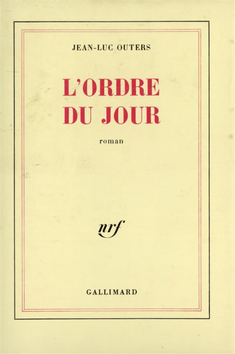 Emprunter L'ordre du jour livre