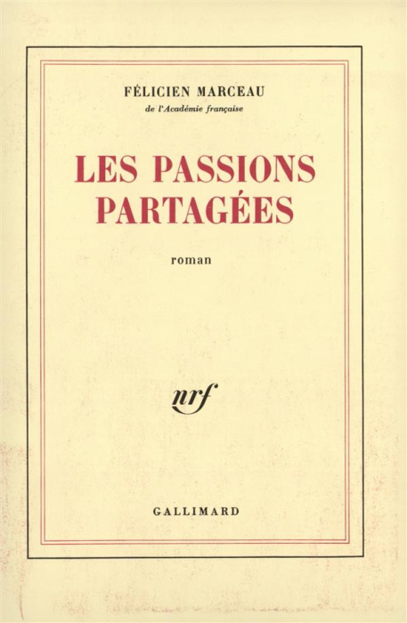 Emprunter Les passions partagées livre
