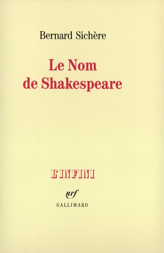 Emprunter Le nom de Sakespeare livre