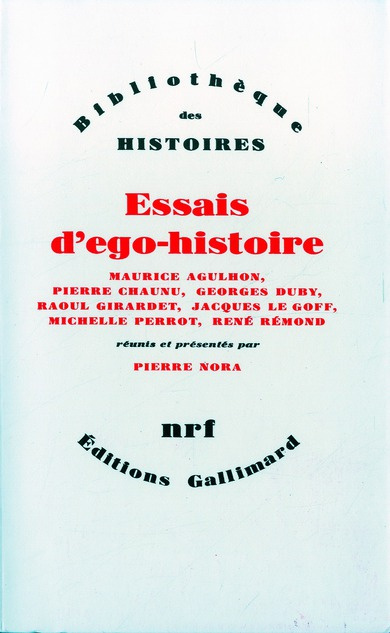 Emprunter Essais d'ego-histoire livre