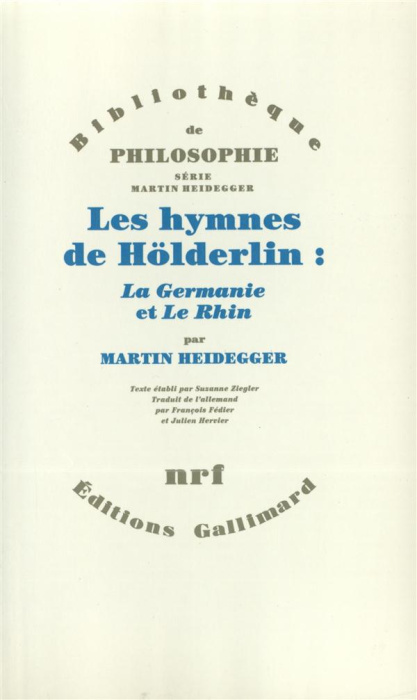 Emprunter Oeuvres de Martin Heidegger. Section II, cours 1923-1944 Tome 6 : Les Hymnes de Hölderlin livre