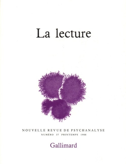 Emprunter Nouvelle revue de psychanalyse N° 37 printemps 1988 : La lecture livre