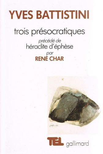 Emprunter Trois présocratiques. Héraclite, Parménide, Empédocle livre