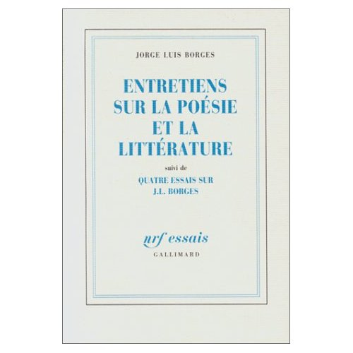 Emprunter Entretiens sur la poésie et la littérature livre