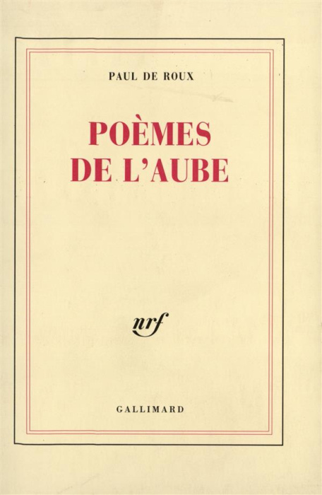 Emprunter Poèmes de l'aube livre