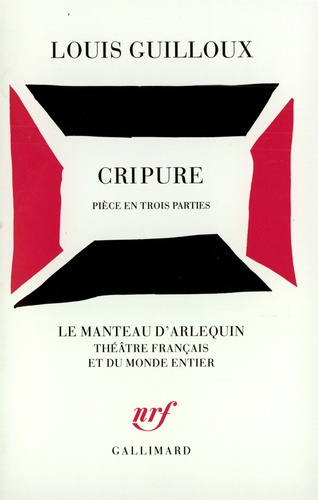 Emprunter Cripure. Pièce en trois parties livre