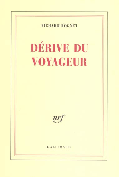 Emprunter Dérive du voyageur livre