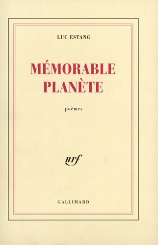 Emprunter Mémorable planète. Poèmes livre