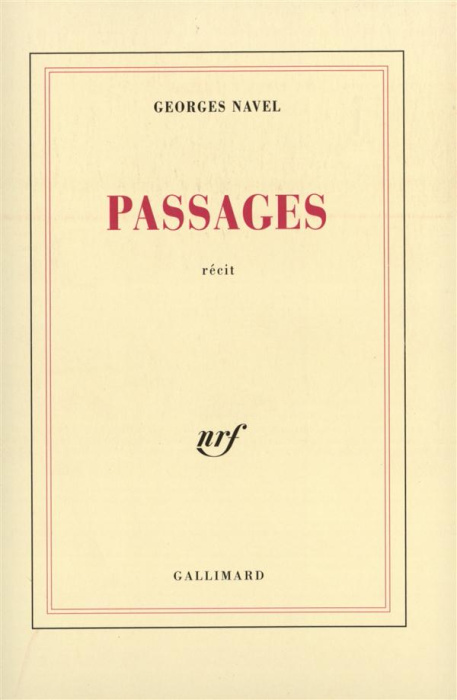 Emprunter PASSAGES livre