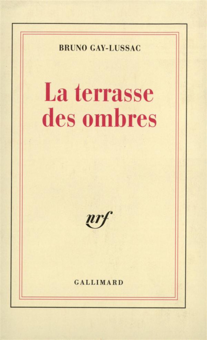 Emprunter La terrasse des ombres livre