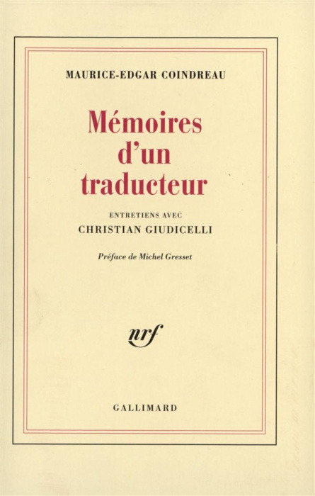 Emprunter Mémoires d'un traducteur livre