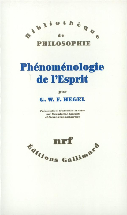 Emprunter Phénoménologie de l'esprit livre