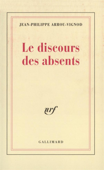 Emprunter Le discours des absents livre