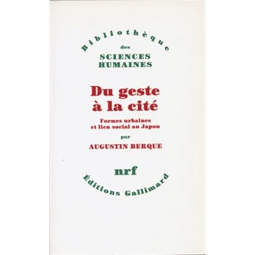 Emprunter Du geste à la cité. Formes urbaines et lien social au Japon livre