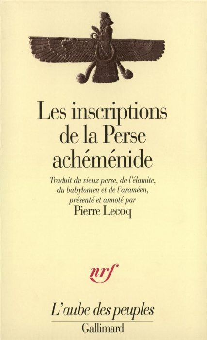 Emprunter Les inscriptions de la Perse achéménide livre