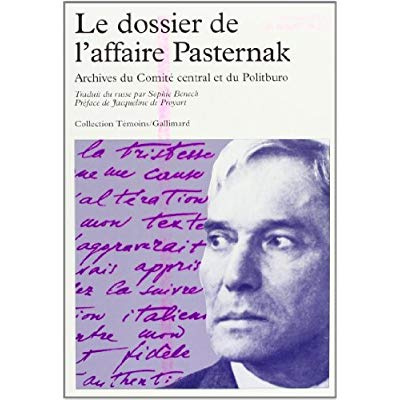Emprunter Le dossier de l'affaire Pasternak livre