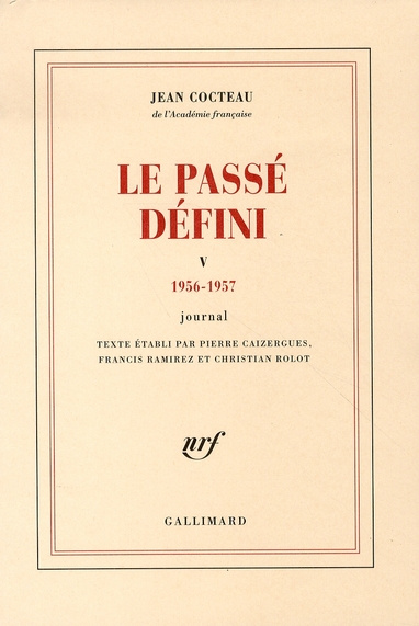 Emprunter Le passé défini. Tome 5, journal 1956-1957 livre