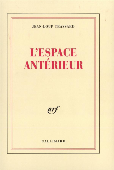 Emprunter L'espace antérieur livre