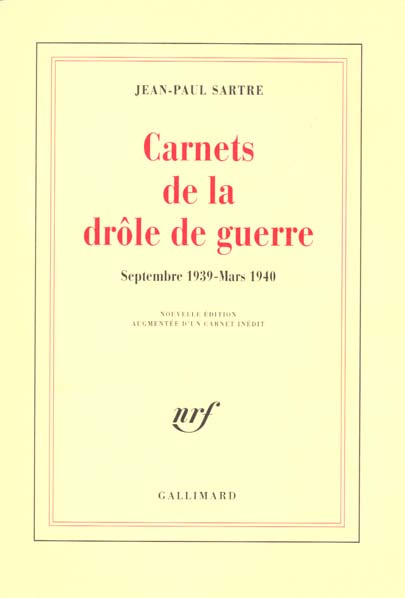 Emprunter CARNETS DE LA DROLE DE GUERRE. Edition 1995 livre