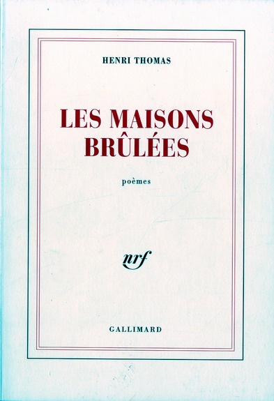 Emprunter Les maisons brûlées livre