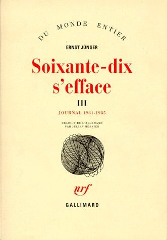 Emprunter Soixante-dix s'efface. Tome 3, Journal 1981-1985 livre