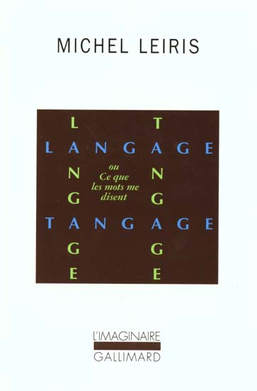 Emprunter Langage tangage ou Ce que les mots me disent livre
