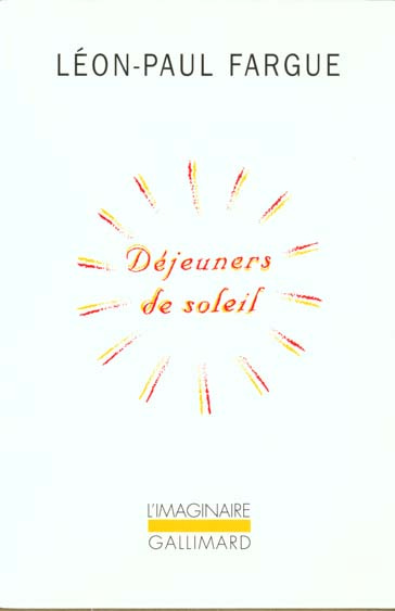 Emprunter Déjeuners de soleil livre
