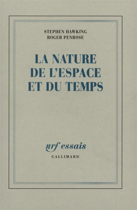 Emprunter La nature de l'espace et du temps livre