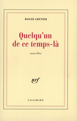 Emprunter Quelqu'un de ce temps-là livre