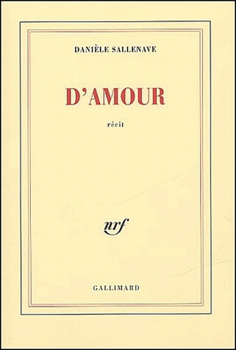 Emprunter D'amour livre