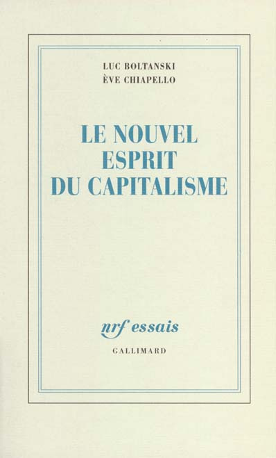 Emprunter Le nouvel esprit du capitalisme livre
