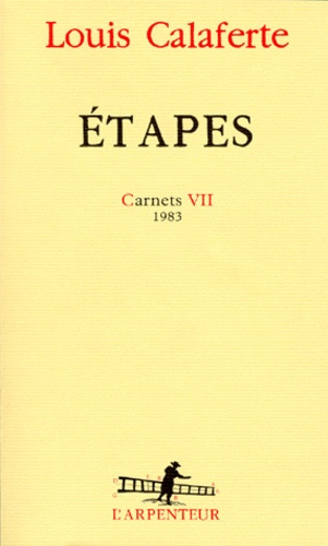 Emprunter Etapes. Carnets 7, 1983 livre