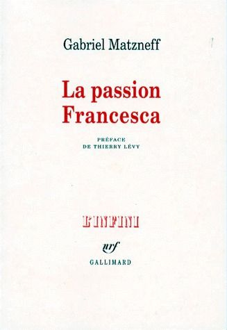 Emprunter LA PASSION FRANCESCA. Journal 1974-1976 livre