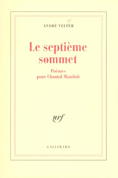Emprunter LE SEPTIEME SOMMET. Poèmes pour Chantal Mauduit livre