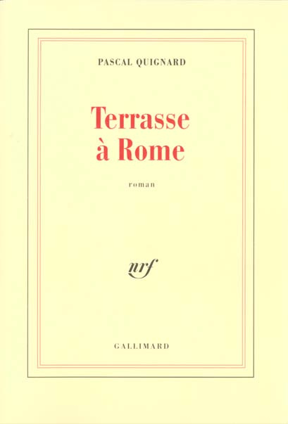 Emprunter Terrasse à Rome livre