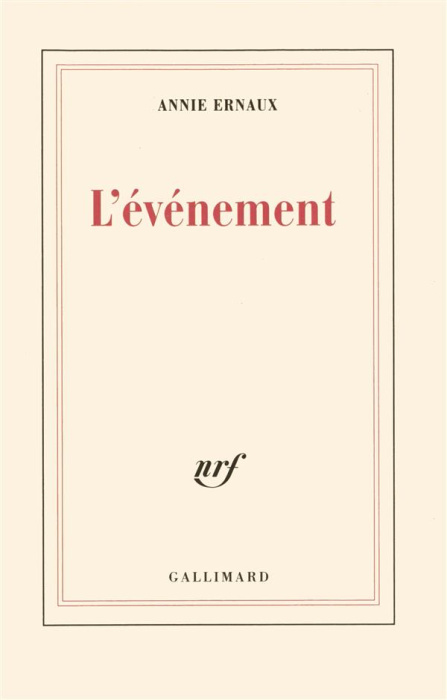 Emprunter L'événement livre