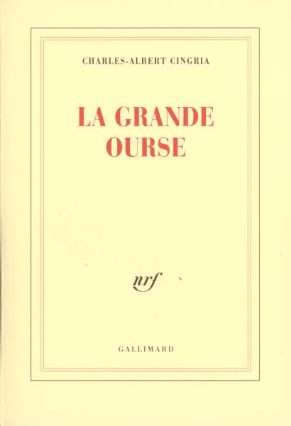 Emprunter La grande ourse livre