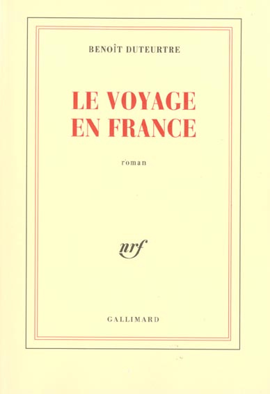 Emprunter Le voyage en France livre