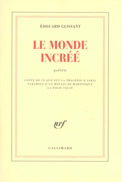 Emprunter Le monde incréé livre