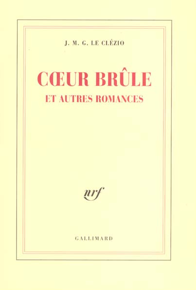 Emprunter Coeur brûle. Et autres romances livre