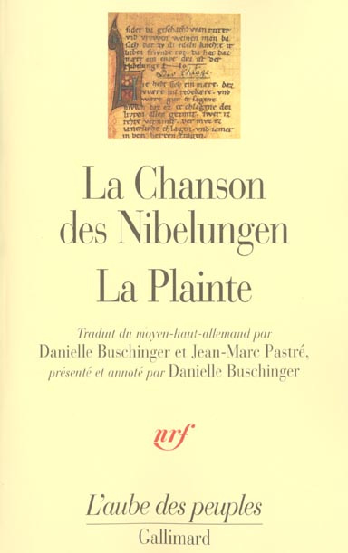 Emprunter La chanson des Nibelungen. La plainte livre