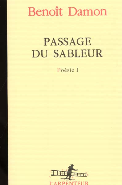 Emprunter Poésie Tome 1 : Passage du sableur livre