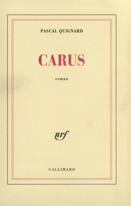 Emprunter Carus livre
