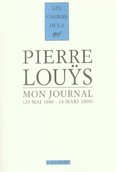 Emprunter Mon journal. 20 mai 1888 - 14 mars 1890 livre