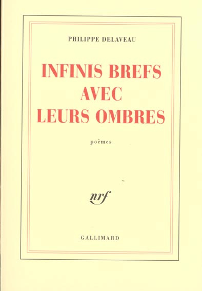 Emprunter Infinis brefs avec leurs ombres livre
