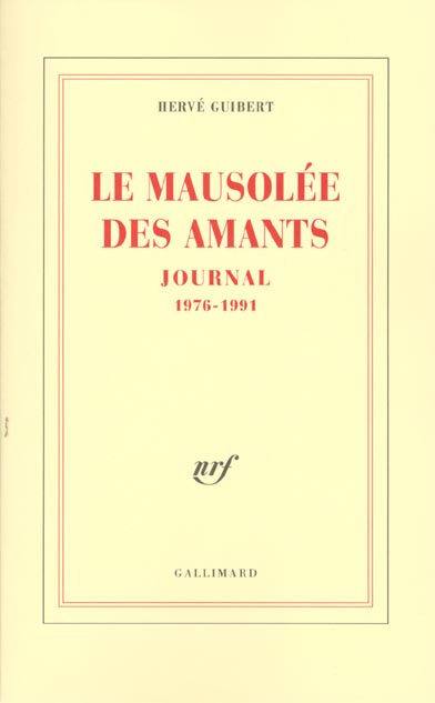 Emprunter Le mausolée des amants. Journal, 1976-1991 livre