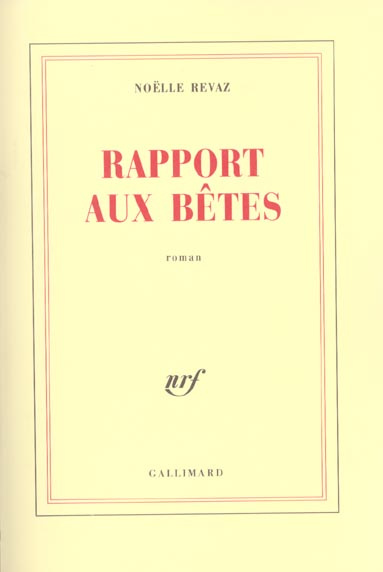Emprunter Rapport aux bêtes livre