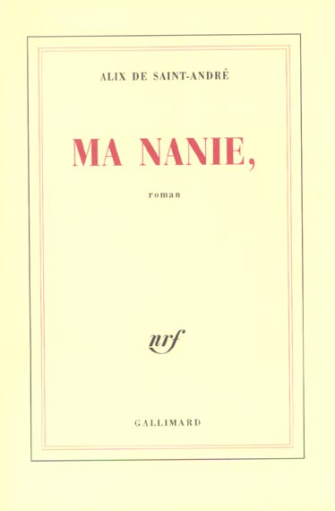 Emprunter Ma nanie, livre