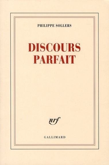 Emprunter Discours parfait livre
