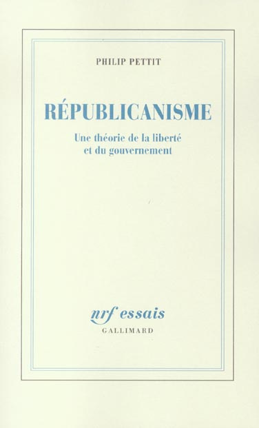 Emprunter Républicanisme. Une théorie de la liberté et du gouvernement livre